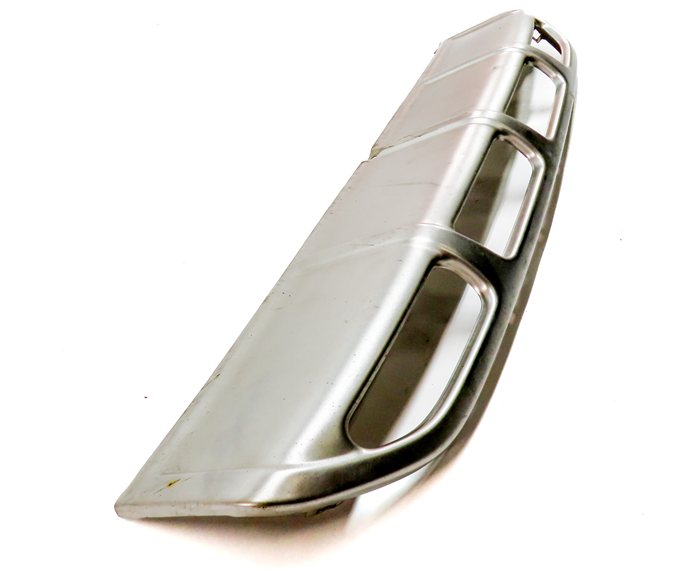 Thumbnail 4: 2014 AUDI A4 ALLROAD WAGON (B8) FRONT LOWER BUMPER SKID TRIM VALANCE (CHROME)