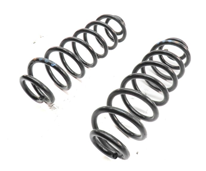13-16 AUDI A4 ALLROAD B8 REAR LEFT & RIGHT STANDARD SUSPENSION COIL SPRING SET/2
