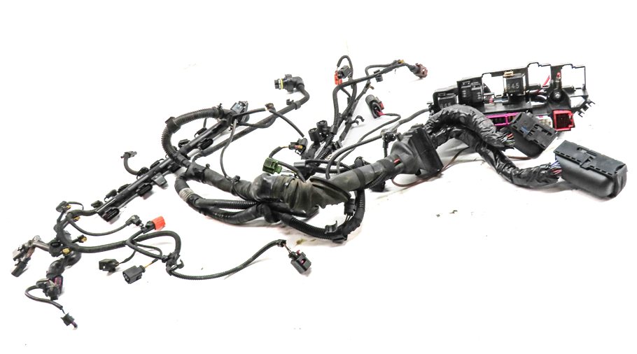 Thumbnail 2: 2014 AUDI A4 ALLROAD WAGON B8 2.0L (CPMB) ENGINE MOTOR WIRE WIRING HARNESS LOOM