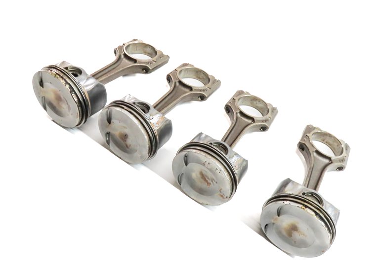 11-18 VW AUDI - A3 A4 A5 A6 Q5 TT BEETLE JETTA TIGUAN 2.0L TURBO PISTON SET/4