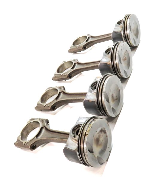 Thumbnail 3: 11-18 VW AUDI - A3 A4 A5 A6 Q5 TT BEETLE JETTA TIGUAN 2.0L TURBO PISTON SET/4