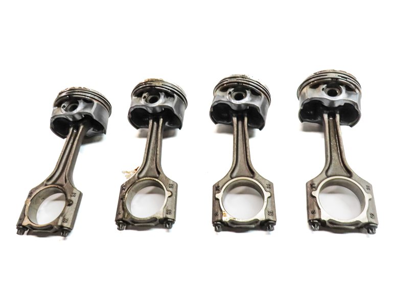 Thumbnail 5: 11-18 VW AUDI - A3 A4 A5 A6 Q5 TT BEETLE JETTA TIGUAN 2.0L TURBO PISTON SET/4
