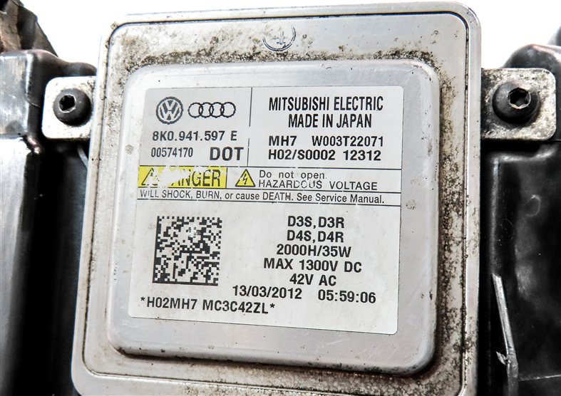 Thumbnail 7: 2013-2016 AUDI A4 S4 (B8 8K) RIGHT XENON HID HEADLIGHT LIGHT LAMP (NON AFS)