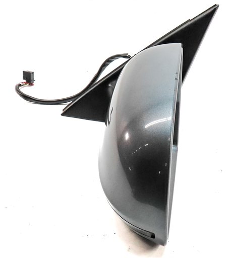 Thumbnail 5: 13-16 AUDI A4 WAGON B8 LEFT PFOLD HEATED MEMORY AUTODIM DOOR MIRROR (Grey)