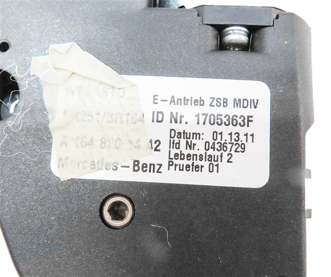 Thumbnail 6: 07-12 MERCEDES GL450 ML320 ML350 ML500 GL320 R320 R350 W251 W164 SUNROOF MOTOR