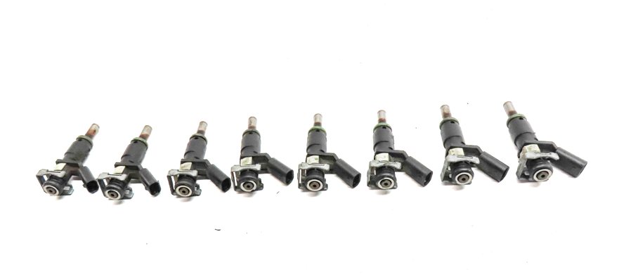 Thumbnail 2: 06-12 MERCEDES C E G GL ML S SL (W204 W212 W221 W164 X164) FUEL INJECTOR SET 8