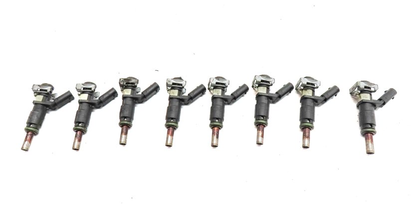 Thumbnail 5: 06-12 MERCEDES C E G GL ML S SL (W204 W212 W221 W164 X164) FUEL INJECTOR SET 8