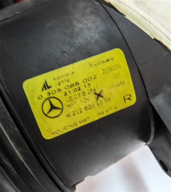 Thumbnail 10: 06-13 MERCEDES C300 C350 GL320 GL450 GL550 ML320 ML350 RIGHT FOGLIGHT LAMP SET