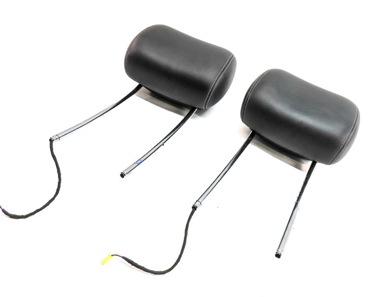 07-09 MERCEDES GL-CLASS X164 FRONT LEFT & RIGHT SEAT HEADREST SET/2(Black) 