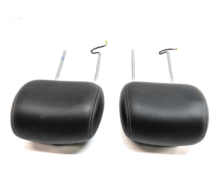 Thumbnail 5: 07-09 MERCEDES GL-CLASS X164 FRONT LEFT & RIGHT SEAT HEADREST SET/2(Black) 