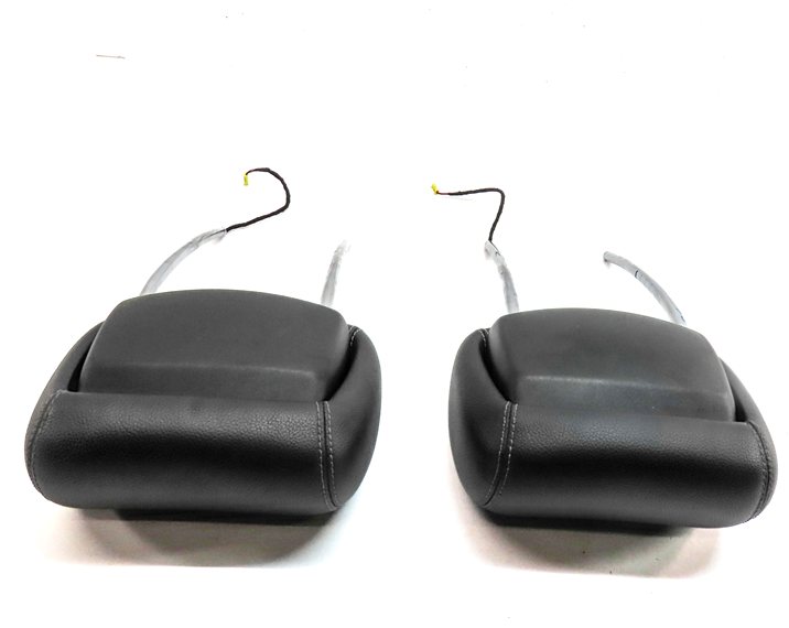 Thumbnail 6: 07-09 MERCEDES GL-CLASS X164 FRONT LEFT & RIGHT SEAT HEADREST SET/2(Black) 