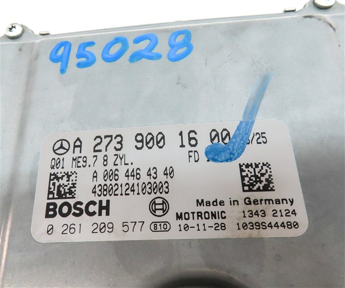 Thumbnail 3: 2010-2012 GL450 GL550 ML550 X164 W164 4.6L ENGINE CONTROL MODULE