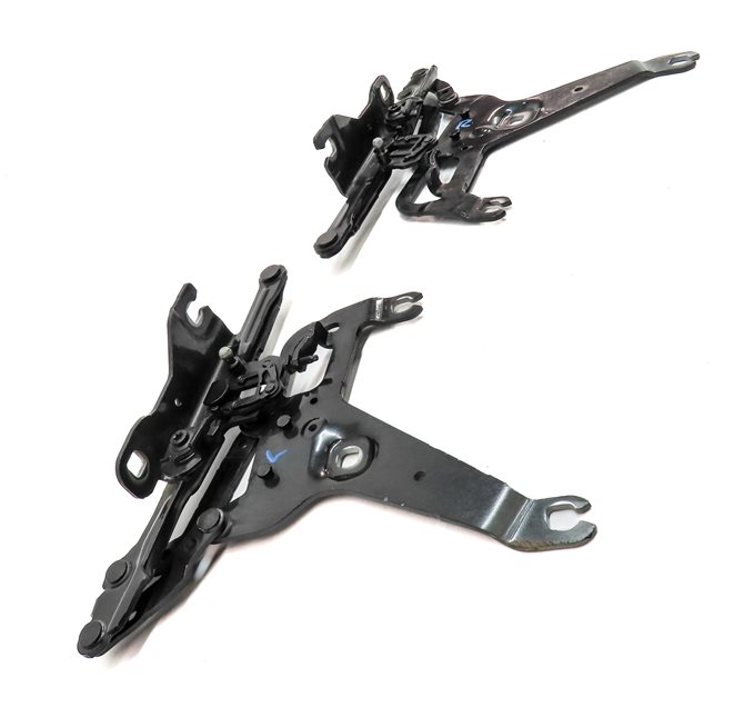 Thumbnail 4: 2014-2019 BMW X5 X6 (F15 F16) LEFT & RIGHT HOOD HINGE SET (Gray)