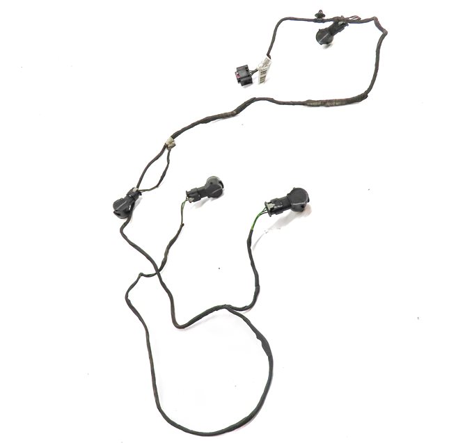 Thumbnail 3: 2017 BMW X5 (F15) REAR PARK ASSIST DISTANCE CONTROL WIRE SENSOR SET/4 (Gray)