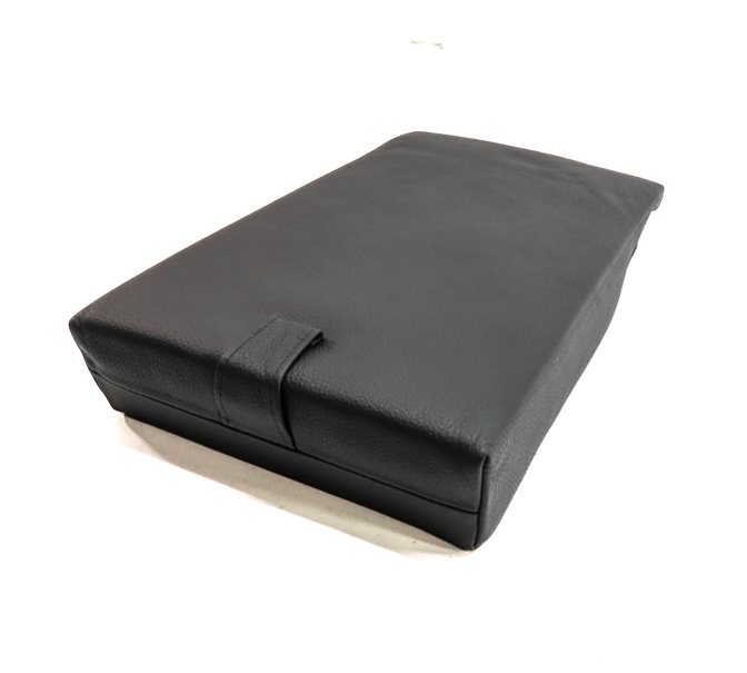 Thumbnail 2: 14-18 BMW X5 F15 REAR CENTER FOLDING SEAT BACK ARMREST DUAL CUPHOLDER (Black)