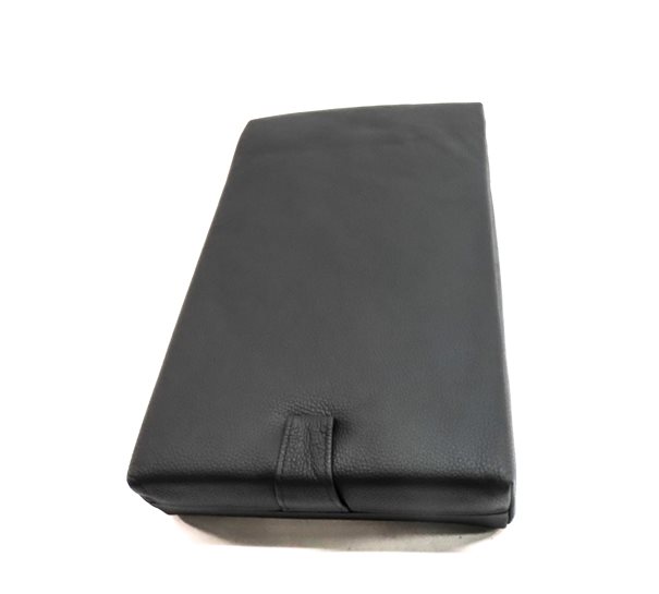 Thumbnail 3: 14-18 BMW X5 F15 REAR CENTER FOLDING SEAT BACK ARMREST DUAL CUPHOLDER (Black)