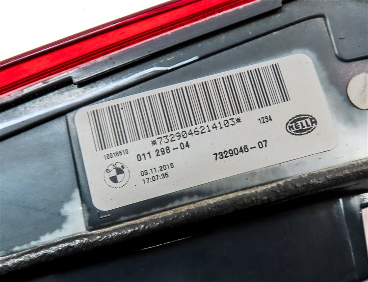 Thumbnail 6: 14-18 BMW X5 X5M ///M (F15 F85) RIGHT PASSENGER REAR INNER TAILLIGHT LIGHT LAMP
