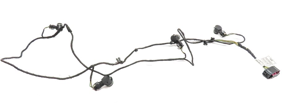 Thumbnail 3: 17 BMW X5 (F15) FRONT PARK ASSIST PDC DISTANCE CONTROL WIRE SENSOR SET/4 (Gray)