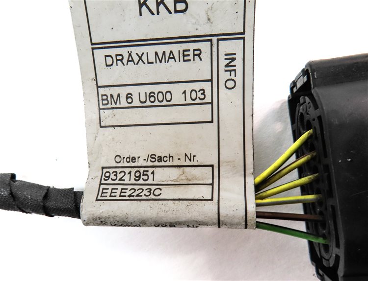 Thumbnail 5: 17 BMW X5 (F15) FRONT PARK ASSIST PDC DISTANCE CONTROL WIRE SENSOR SET/4 (Gray)