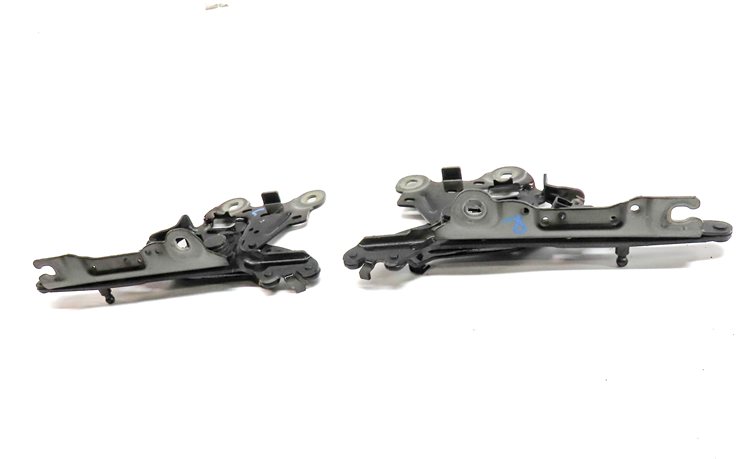 Thumbnail 2: 2016-2023 BMW X1 X2 (F39 F48) FRONT LEFT & RIGHT HOOD HINGE SET 2 (Black)