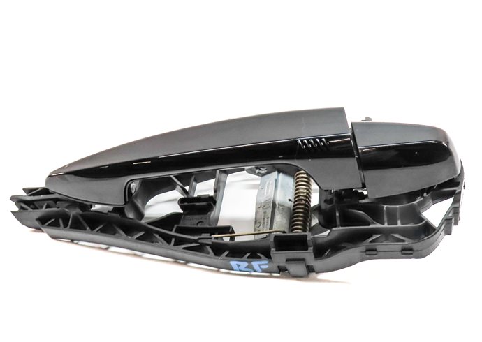 Thumbnail 2: 14-21 BMW X1 X2 X5 X6 (F15 F16 F39 F48) FRONT RIGHT COMFORT DOOR HANDLE (Black)