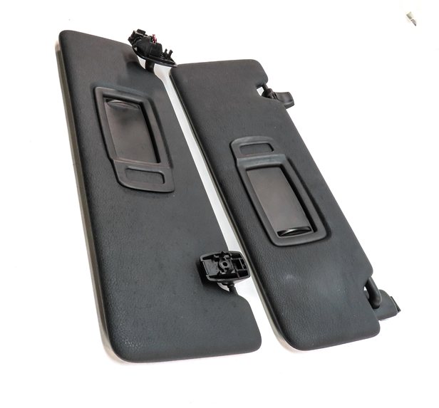Thumbnail 3: 2018-2022 BMW X2 (F39) FRONT LEFT & RIGHT SUN VISOR SET 2 (Black)