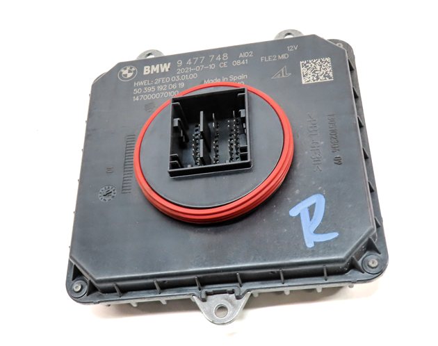 Thumbnail 3: 2022 BMW X2 (F39) FRONT RIGHT PASSENGER LED HEADLIGHT RANGE CONTROL MODULE