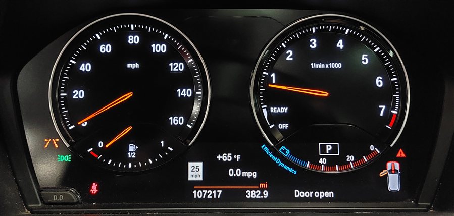 Thumbnail 2: 18-22 BMW 230i 240i X1 X2 DASH SPEEDOMETER INSTRUMENT GAUGE CLUSTER MPH (107k)