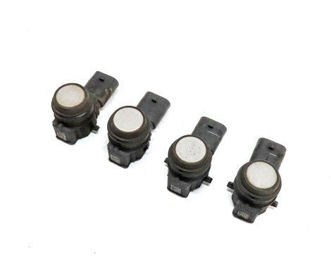 2014 BMW 335I (F30) REAR PARK ASSIST PDC DISTANCE CONTROL SENSOR SET/4 (Silver)
