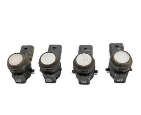 Thumbnail 2: 2014 BMW 335I (F30) REAR PARK ASSIST PDC DISTANCE CONTROL SENSOR SET/4 (Silver)