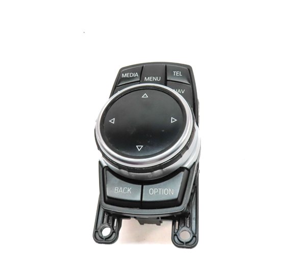 Thumbnail 2: 12-20 BMW 2 3 4 SERIES (F22 F30 F32 F34) STEREO NAVIGATION i-DRIVE SWITCH KNOB