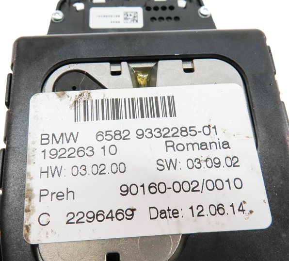 Thumbnail 6: 12-20 BMW 2 3 4 SERIES (F22 F30 F32 F34) STEREO NAVIGATION i-DRIVE SWITCH KNOB