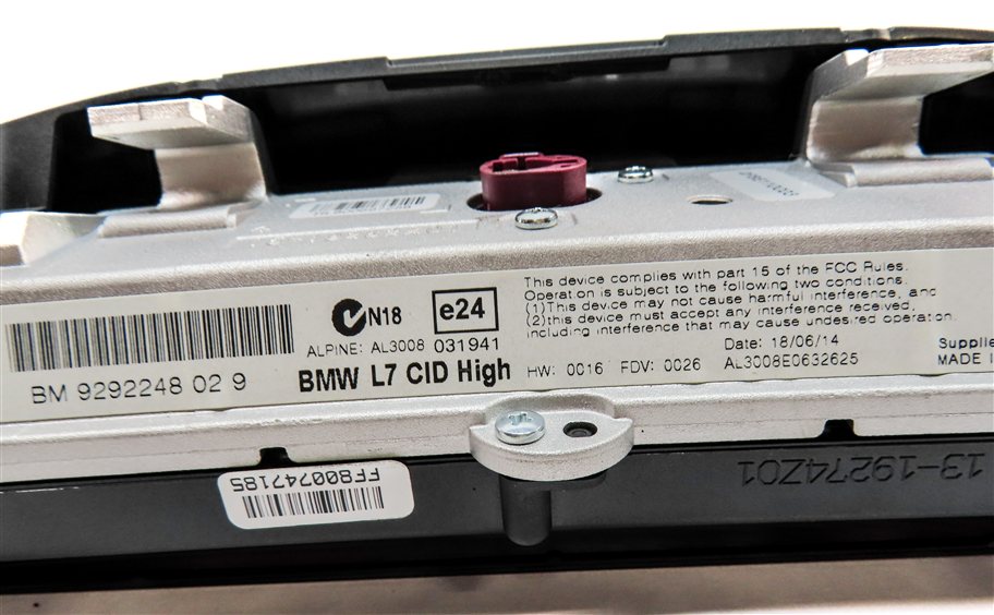 Thumbnail 7: 12-15 BMW 320i 328i 335i 428i 435i M3 M4 (F30 F31 F32) GPS NAVIGATION SCREEN 8"