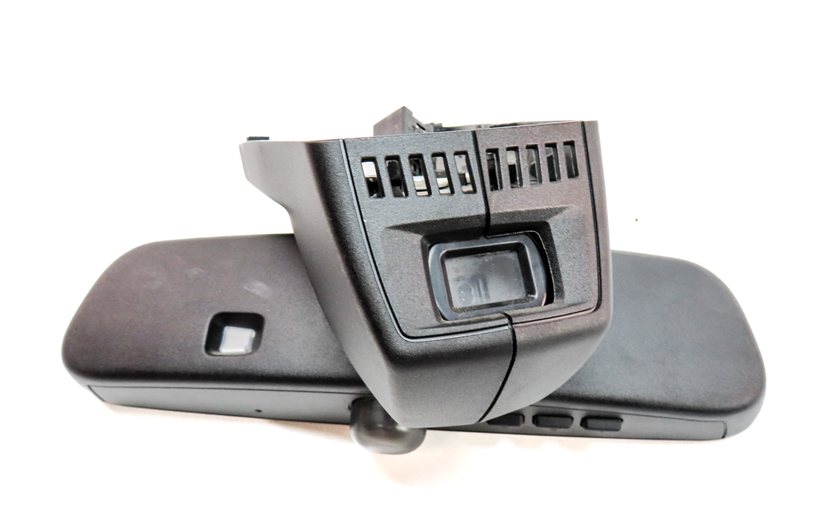 Thumbnail 6: 13-16 BMW 320i 328i 335i F30 AUTODIM REAR VIEW MIRROR w/HOMELINK COMPASS (Black)
