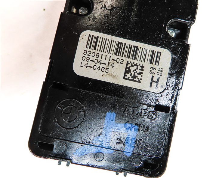 Thumbnail 6: 2012-2019 BMW 3 4 M3 X3 X4 SERIES FRONT LEFT DRIVER WINDOW SWITCH P-FOLD (BLACK)