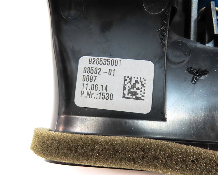 Thumbnail 4: 2014 BMW 335I (F30) REAR CENTER CONSOLE HEAT AIR AC HVAC DUAL VENT (Black)