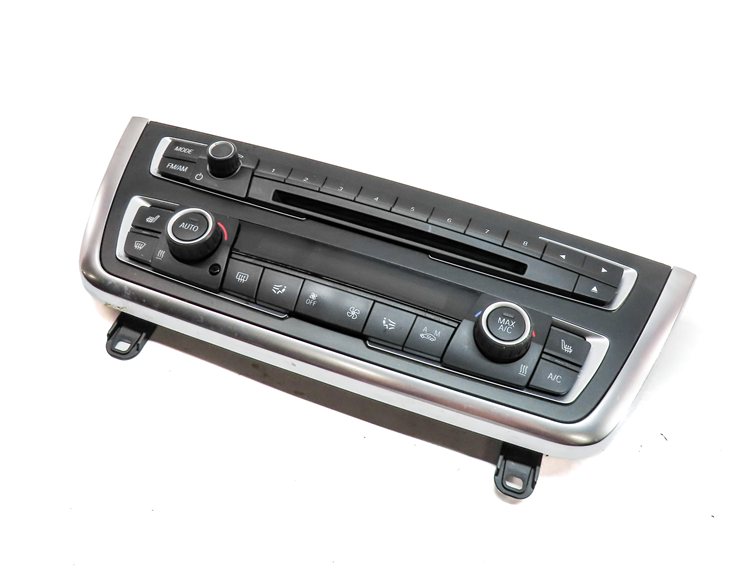 14-16 BMW 2 3 4 SERIES (F30 F32) A/C HEATER TEMPERATURE CLIMATE & RADIO CONTROL