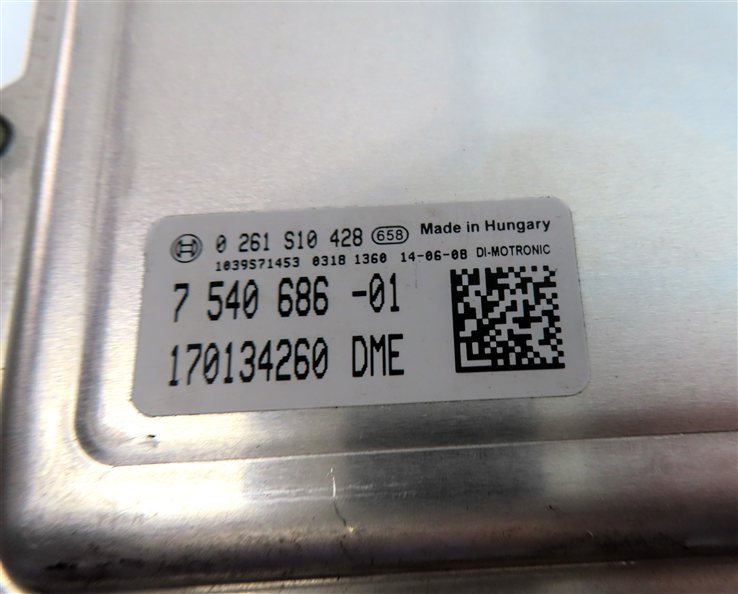 Thumbnail 6: 2014 BMW 335I (F30) 3.0L (N55) ENGINE ECM DME CAS4 IMMOBILIZER MODULE KEY SET/5