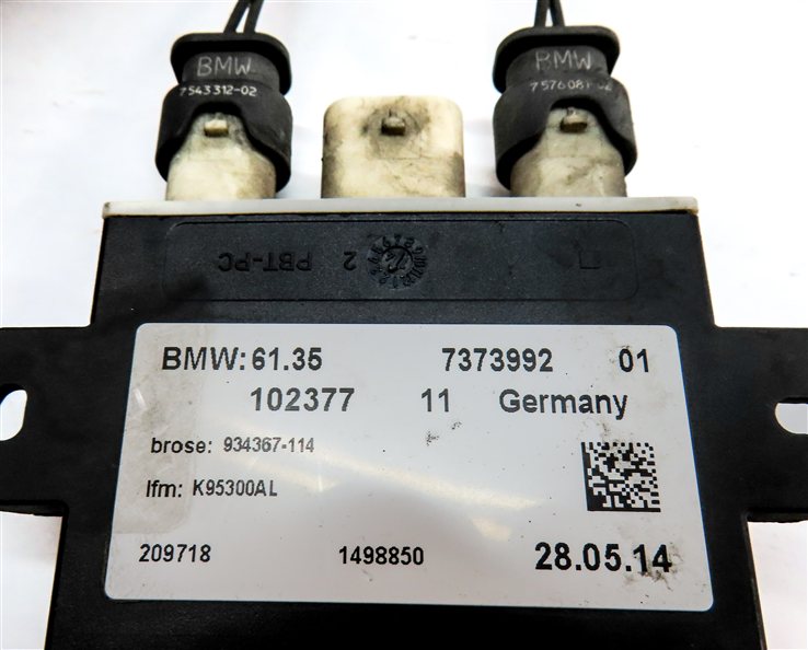 Thumbnail 7: 12-17 BMW 3 4 5 7 X3 X6 F01 F10 F30 KICK SENSOR SMART OPENER ANTENNA w/MODULE
