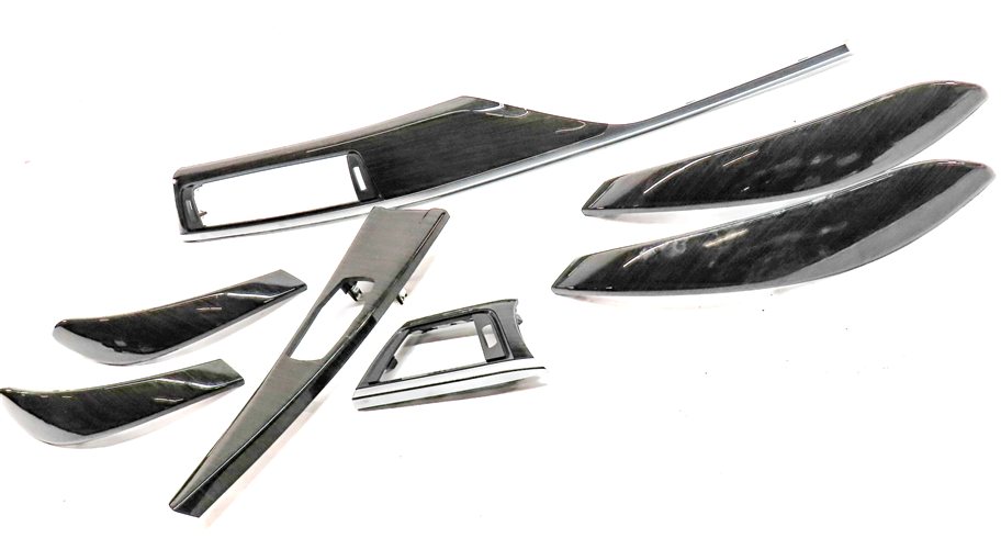Thumbnail 20: 2014 BMW 335I (F30) INTERIOR DASH CENTER CONSOLE DOOR TRIM SET/7 (Fineline)