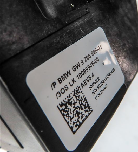 Thumbnail 8: 12-19 BMW 2 3 4 SERIES (F22 F30 F31 F32) TRANSMISSION GEAR SHIFTER SHIFT HANDLE