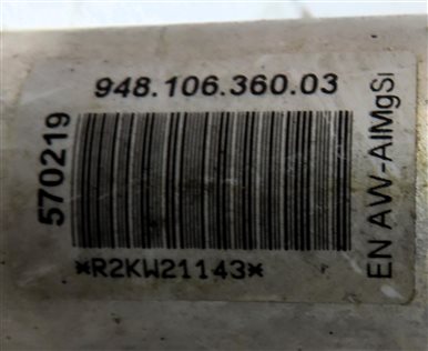 Thumbnail 7: 2012 PORSCHE PANAMERA (970 G1) 3.6L (M46.20) WATER COOLANT THERMOSTAT HOUSING