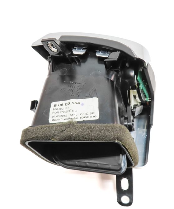 Thumbnail 5: 2012 PORSCHE PANAMERA (970 G1) FRONT LEFT DRIVER DASH HEAT AIR AC VENT (Black)