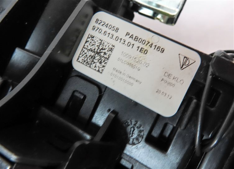 Thumbnail 6: 2010-2013 PORSCHE PANAMERA (970 G1) BLINKER WIPER CRUISE COMBINATION SWITCH