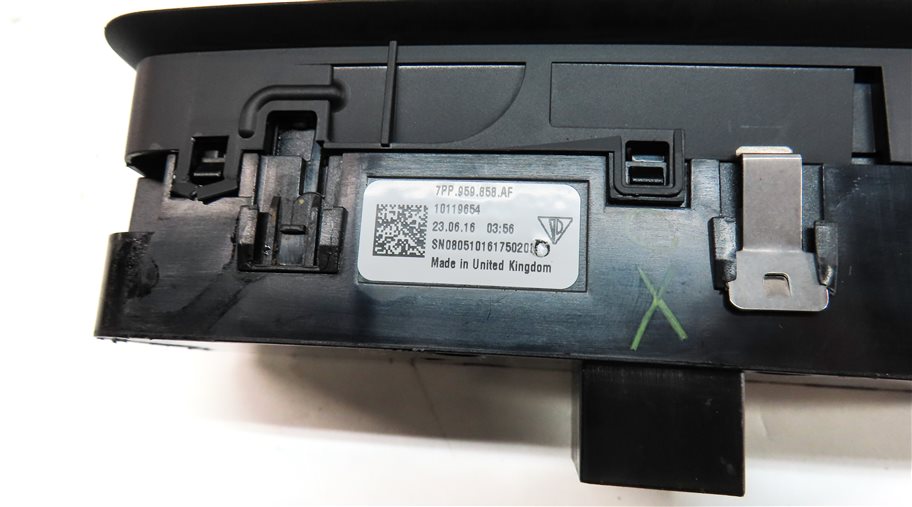 Thumbnail 6: 10-16 PORSCHE PANAMERA (970 G1) LEFT DRIVER P-FOLD POWER WINDOW MASTER SWITCH