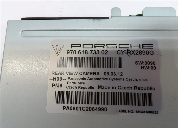 Thumbnail 5: 2012 PORSCHE PANAMERA (970 G1) REARVIEW BACK UP REVERSE CAMERA CONTROL MODULE