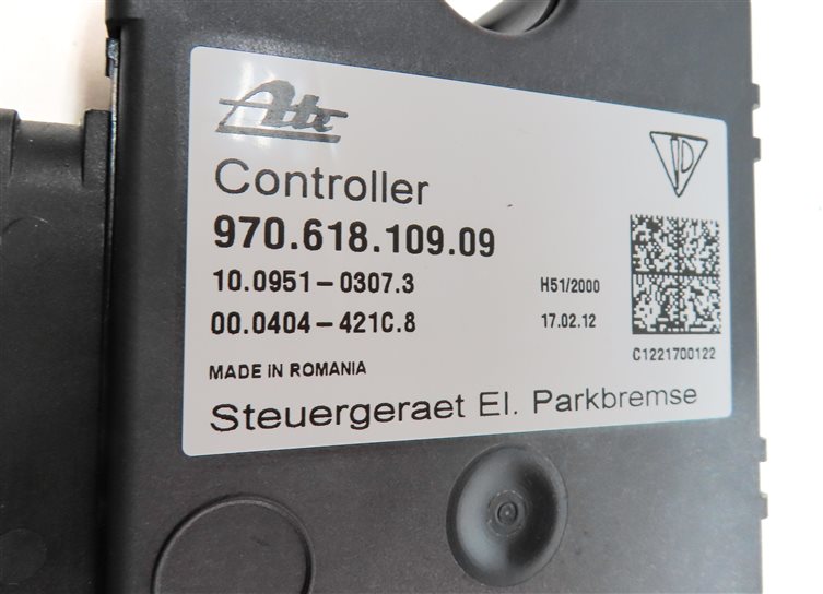 Thumbnail 5: 2012 PORSCHE PANAMERA (970 G1) EMERGENCY PARK PARKING BRAKE CONTROL MODULE