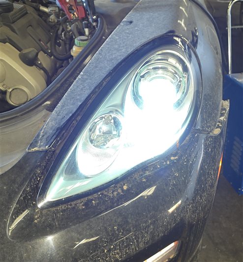 Thumbnail 2: 10-13 PORSCHE PANAMERA 970 G1 FRONT LEFT DRIVER HID XENON AFS ADAPTIVE HEADLIGHT