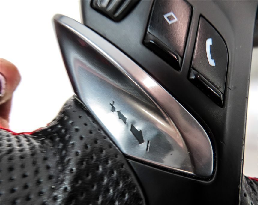 Thumbnail 8: 11-16 PORSCHE CAYENNE (958 970 G1) 3-SPOKE LEATHER STEERING WHEEL w/ PADDLES