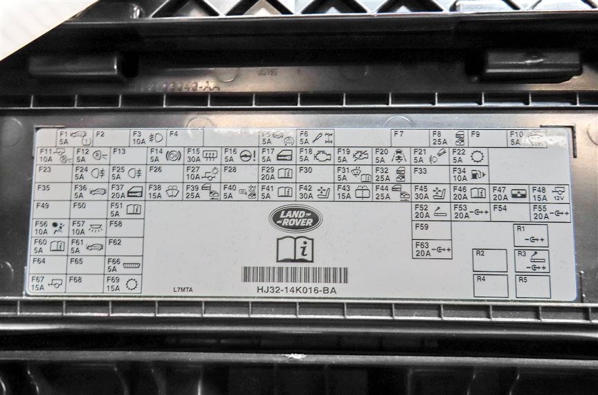 Thumbnail 8: 2017-2019 LAND ROVER DISCOVERY SPORT (L550) RIGHT PASSENGER GLOVEBOX (Black)